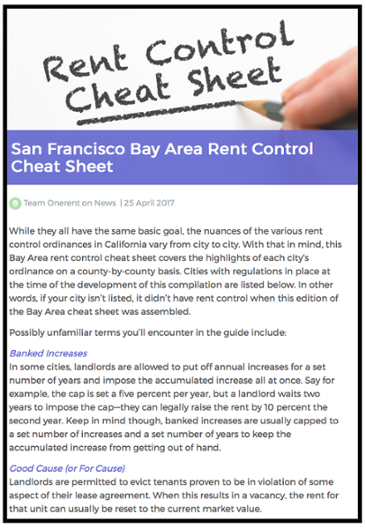 Rent Control San Francisco